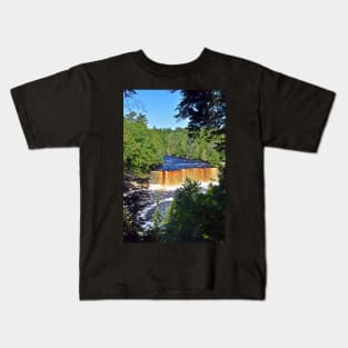 Tahquamegon Through The Trees Kids T-Shirt